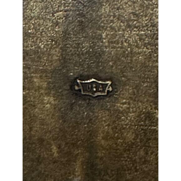 Makita Power Tools Belt Buckle Vintage Solid Brass Made In USA 80s western - Picture 4 of 5